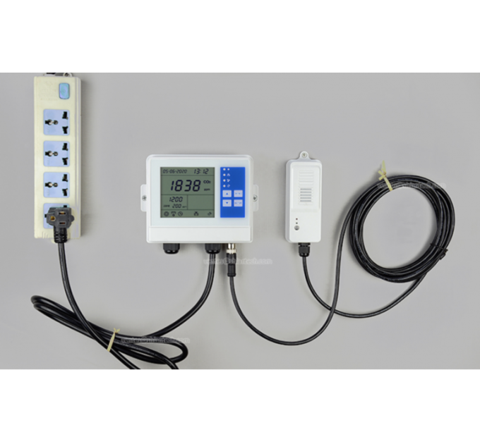 Контролер CO2, програмований контролер CO2 та монітор для теплиць, віддалений датчик CO2