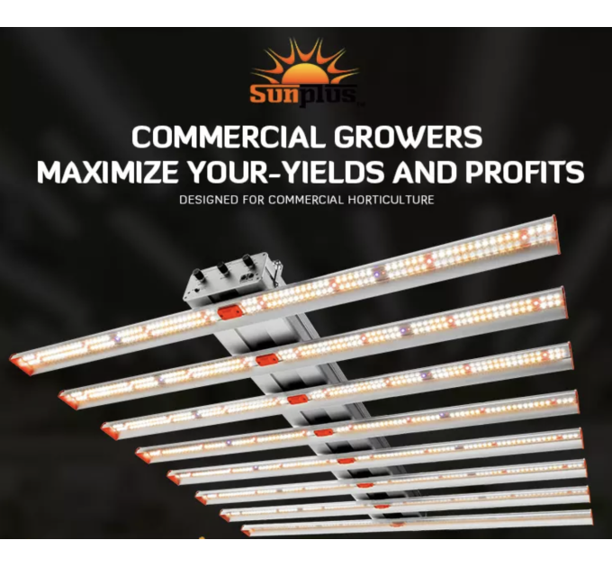 SunDro S700 Dimmable Samsung 301H, Osram 660nm Red, Osram 730nm IR