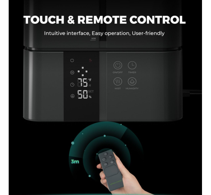 Mars Hydro 5L Ultrasonic Cool Mist Plant Humidifier