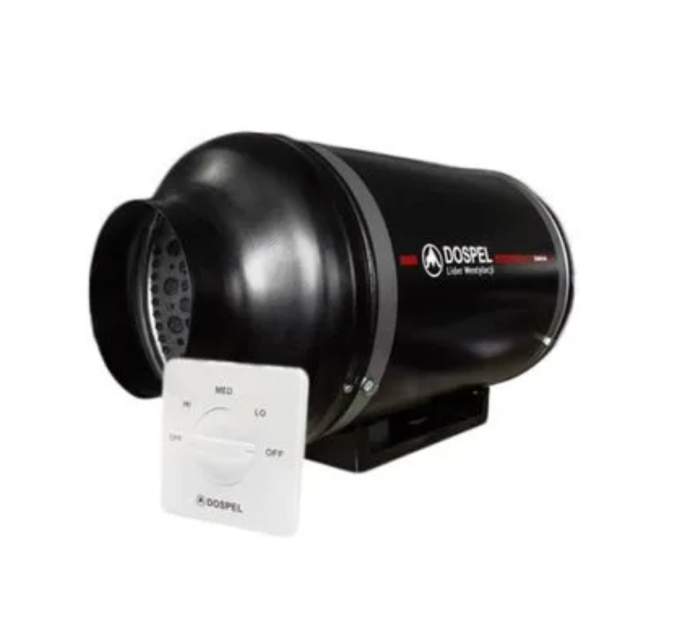 Канальний вентилятор DOSPEL Turbo-Silent 410 / 460m3 150 mm