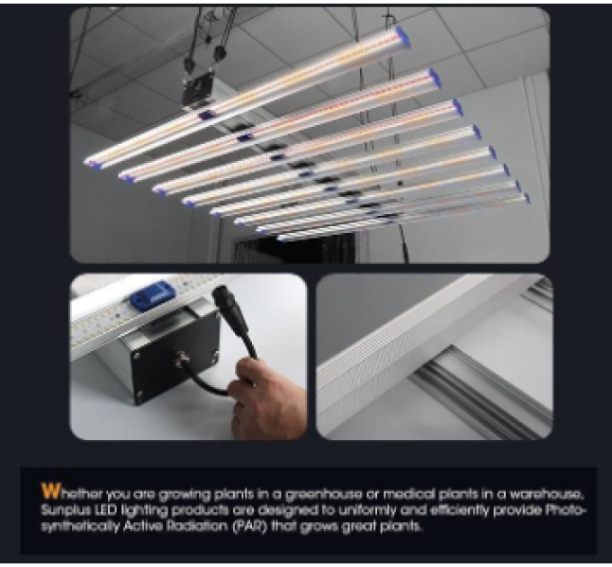 LED лампа Wingrouw Win 750 Eco Full spectrum with UV&IR Dimming