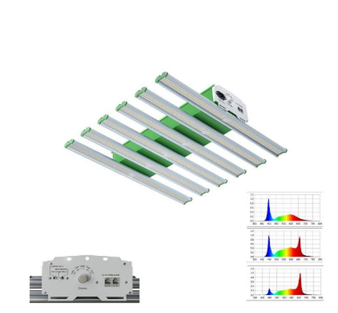 LED лампа Sun Spirit Model X 350W 6 Bars (ручний діммінг)