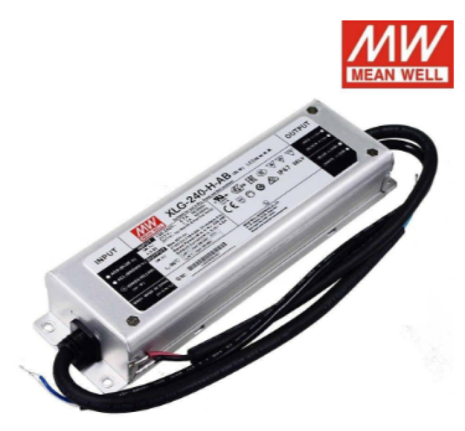 Блок живлення Mean Well 240W 27-56V 6.66А IP67 XLG-240-H-AB