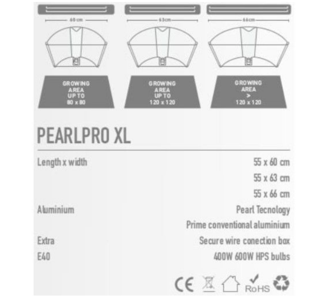 Отражатель Pearl Pro XL 55Х60 cm Garden HighPro