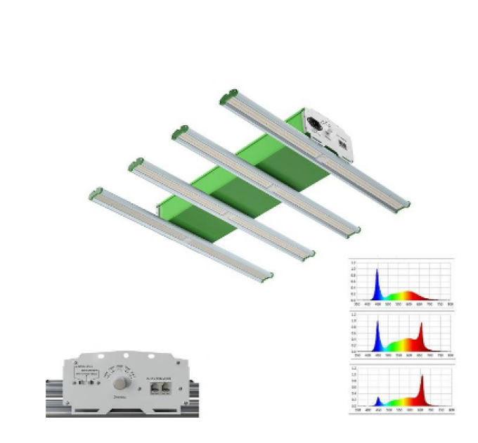 LED лампа Sun Spirit Model X 250W 4 Bars (ручной димминг)
