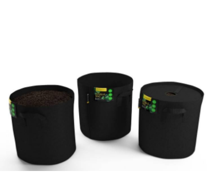 Горщик тканинний Jungle Bag Round 16L 28x28xh26cm