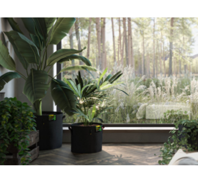 Горщик тканинний Jungle Bag Round 16L 28x28xh26cm