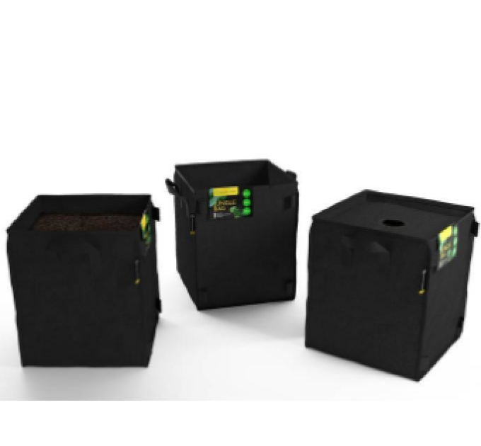 Горщик тканинний Jungle Bag Square 20L 26x26x h30cm