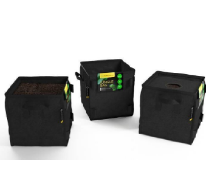 Горщик тканинний Jungle Bag Square 7L 19x19x19cm