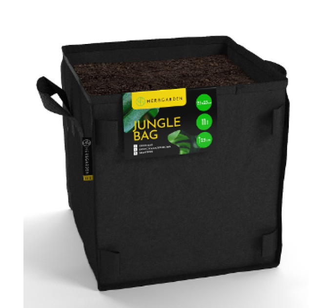 Горшок тканевый Jungle Bag Square 11L 23x23x23cm