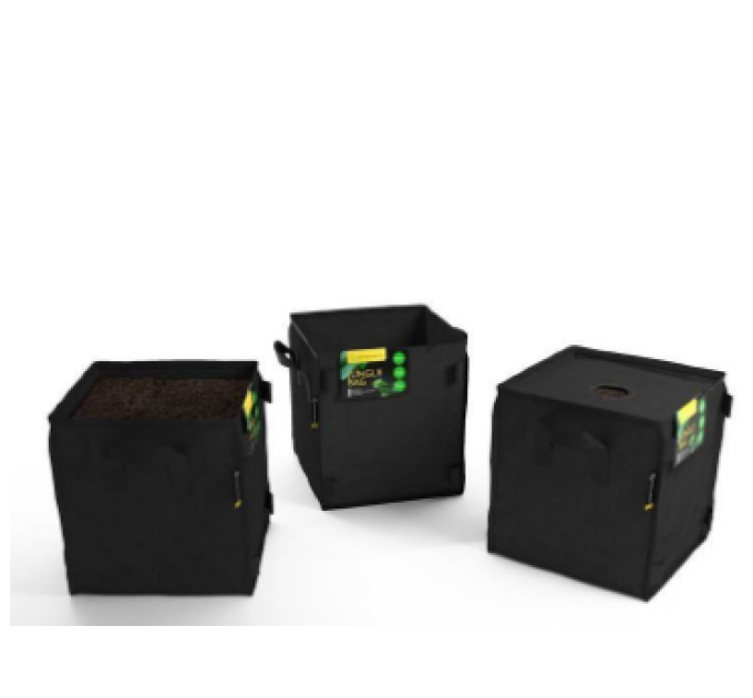 Горшок тканевый Jungle Bag Square 14L 24x24x h25cm