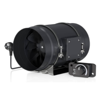 Канальний вентилятор із контролером швидкості Quiet Inline Duct Fan 1410 m³ 200мм