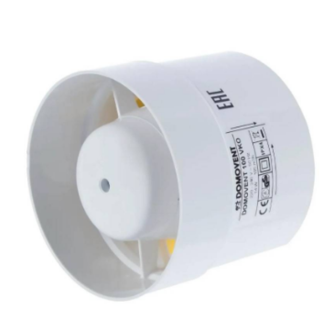 Канальний вентилятор Домовент ВКО (100мм)