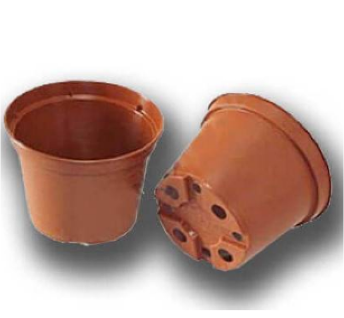 Горщик круглий для розсади 14х10см, 1л