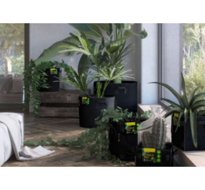 Горщик тканинний Jungle Bag Square 5L 16x16x20cm 