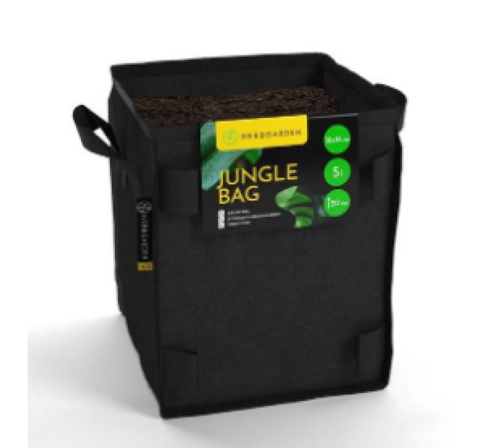 Горщик тканинний Jungle Bag Square 5L 16x16x20cm 