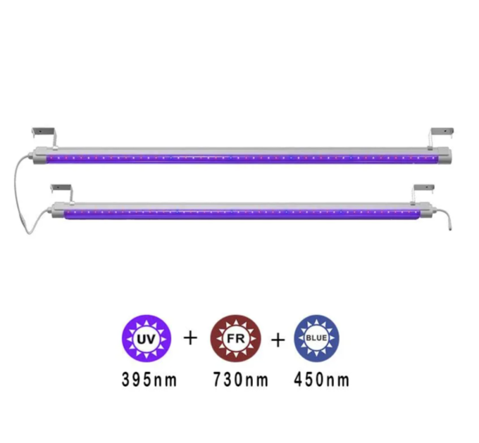 Лампа для растений LED-панель SunSpirit для досвета растений 25W *2 UV+FR