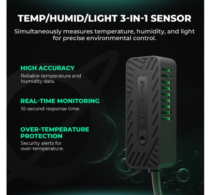 Mars Hydro Controller 43 Smart Environmental Control System Monitor Temperature Humidity CO2 PPFD