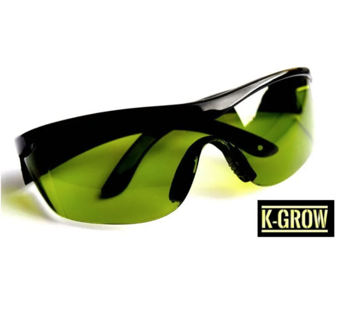 Захисні окуляри для ламп HPS / CFL / LED / MH. K-GROW