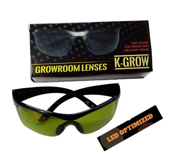 Захисні окуляри для ламп HPS / CFL / LED / MH. K-GROW