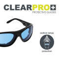 Захисні окуляри для ламп HPS / CFL CLEARPRO
