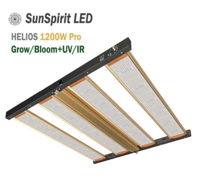  Лампа для растений LED Sun Spirit HELIOS Series 1200W Pro Grow/Bloom+UV/IR