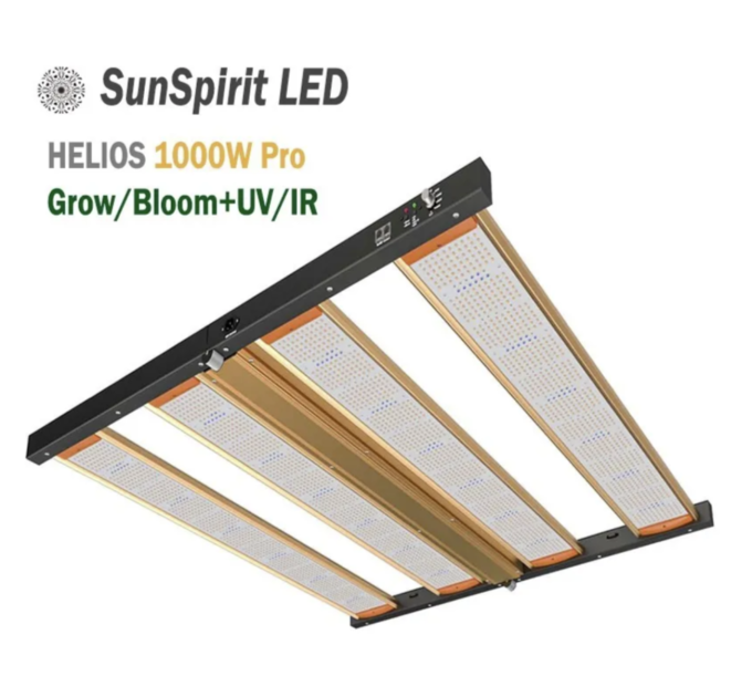 Лампа для растений LED Sun Spirit HELIOS Series 1000W Pro Grow/Bloom+UV/IR
