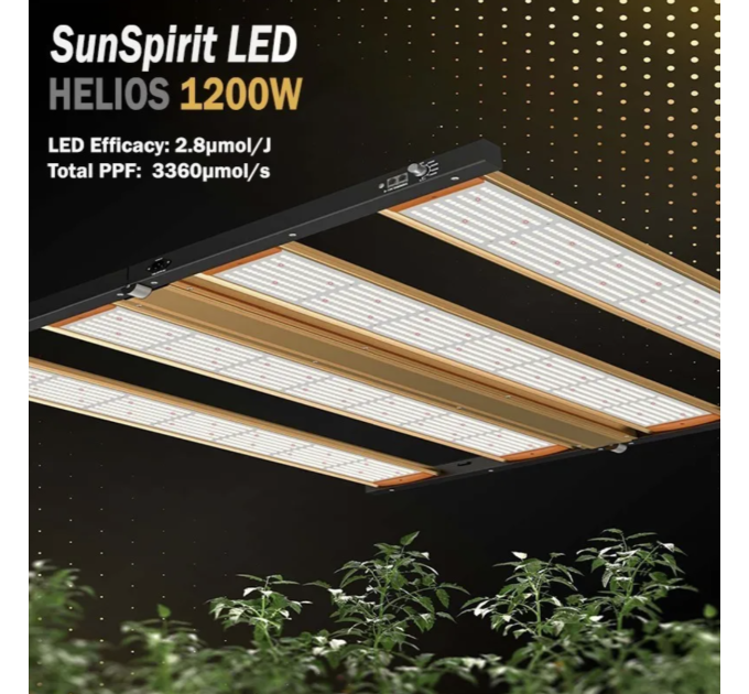 Лампа для растений LED Sun Spirit HELIOS Series 1200W