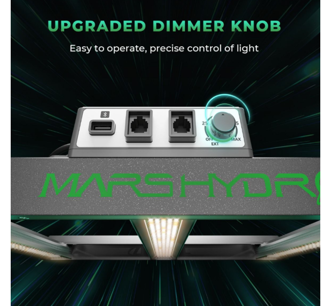 Світлодіодний світильник для вирощування Mars Hydro Smart Dimmable FC-E8000 BridgeLux 800W + повний спектр для вертикальних ферм з CO2