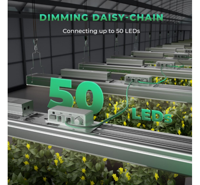 Світлодіодний світильник для вирощування Mars Hydro SP 3000 Full Spectrum 300W + повний спектр для високоінтенсивного освітлення