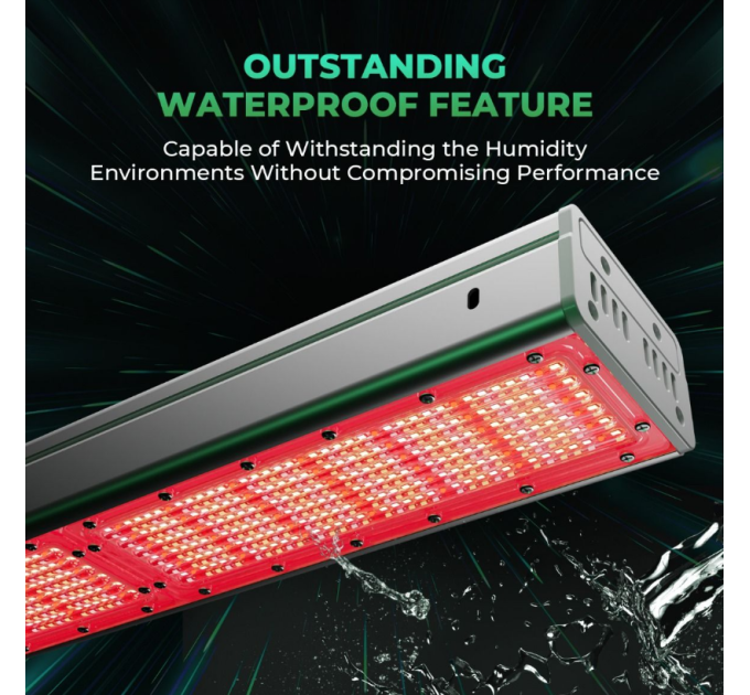 Світлодіодний світильник для вирощування New Mars Hydro SP 3000R 650-665nm Red Spectrum LED Grow Light для теплиць (додаткове та верхнє освітлення)