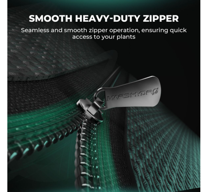 Гідропонний намет 240х120см для вирощування -240x120x200 см