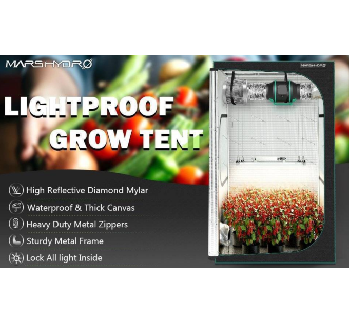 Гроубокс Mars Hydro indoor 60x60x90 cm