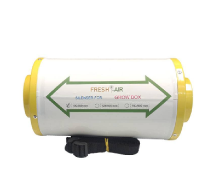 Канальный вентилятор с контроллером скорости Quiet Inline Duct Fan 930 m³ 200мм