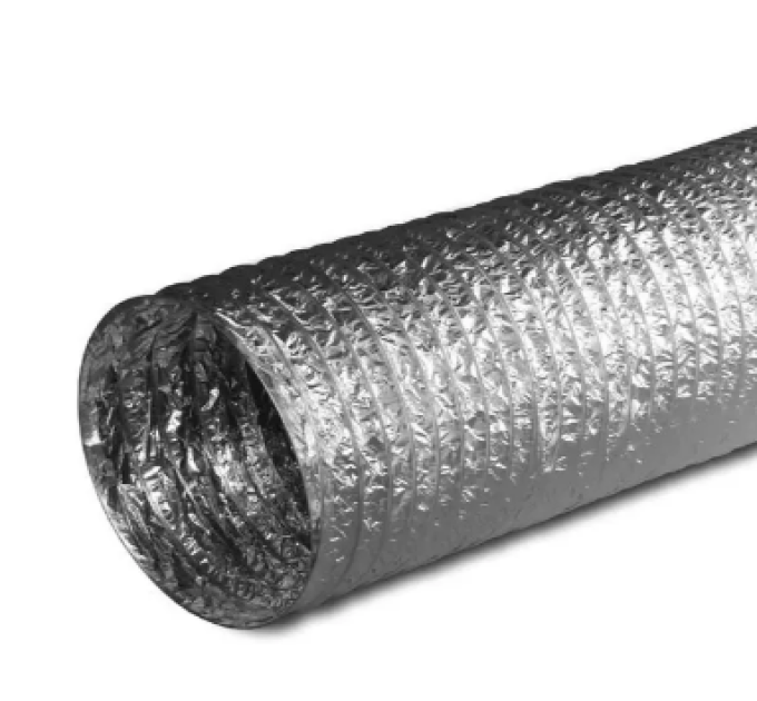 Повітропровід без ізоляції (100 мм) 1 м