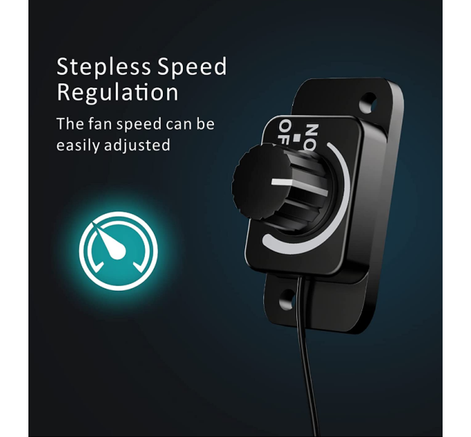 Канальный вентилятор с контроллером скорости Quiet Inline Duct Fan 930 m³ 200мм