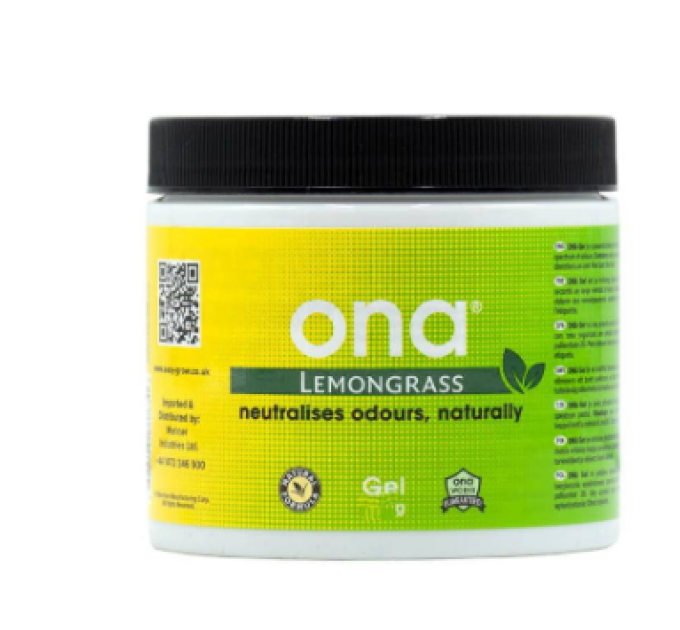 ONA Gel LEMONGRASS 400g