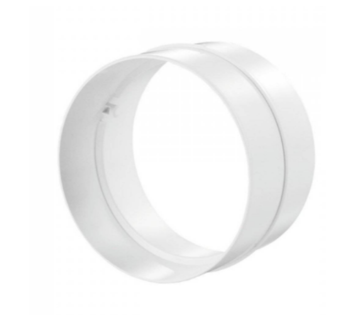 Соединитель круглых каналов Вентс 125 мм