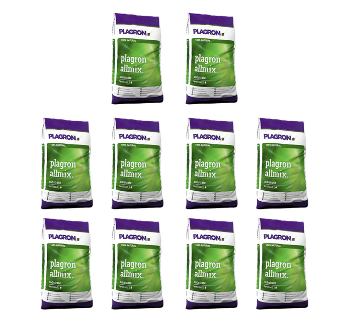 Ґрунт Plagron Allmix 50L, 10 мішків