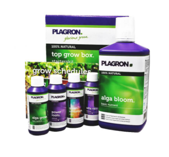 Комплект удобрений PLAGRON Top Grow Box 100% Bio