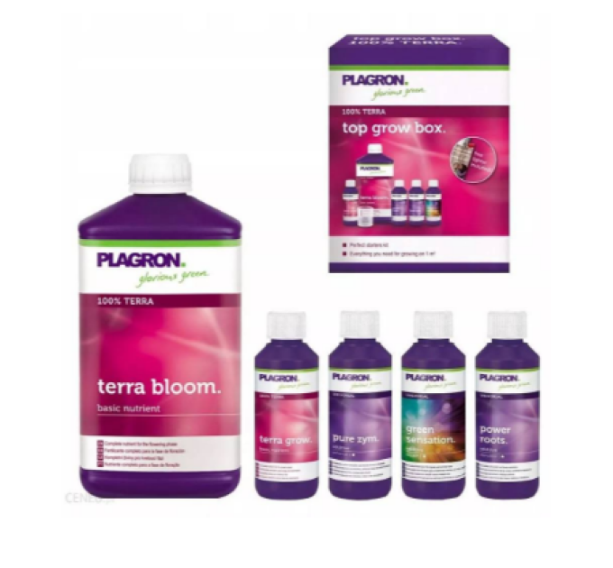 Комплект удобрений PLAGRON Top Grow Box 100% Terra