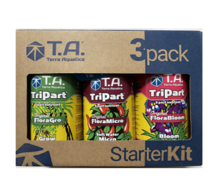 Комплект добрив Terra Aquatica TriPart StarterKit Soft Water