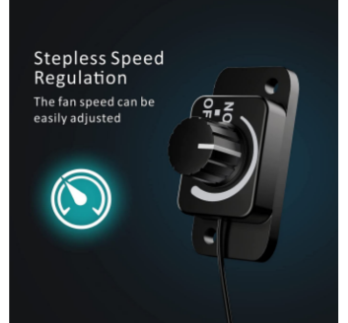 Канальный вентилятор с контроллером скорости Quiet Inline Duct Fan 350 m³ 100мм