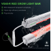 Світлодіодний світильник VG40 Red LED для вирощування кімнатних рослин, додатковий спектр 650-665nm