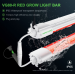 Світлодіодний світильник VG80 Red LED для вирощування кімнатних рослин, додатковий спектр 650-665nm
