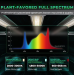 Світлодіодна лампа Mars Hydro Smart Dimmable FC-E1500 Bridgelux 150W + повний спектр для палатки 70 x 70 см
