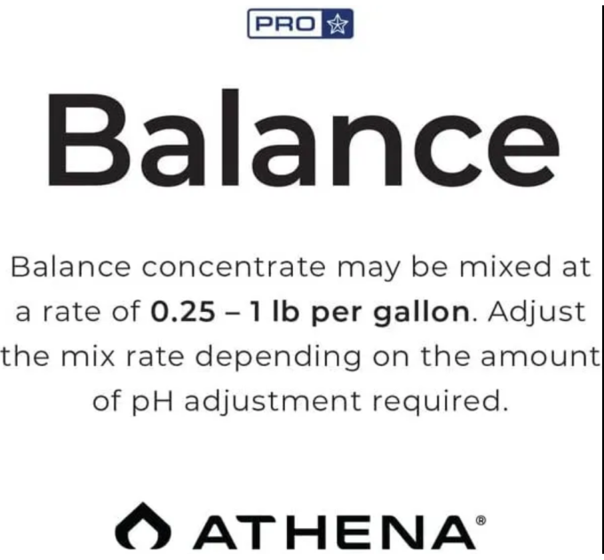 Буферизатор поживного розчину Athena PRO Balance для стабільного pH 2,26 kg