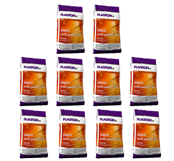 Кокосовий субстрат Plagron Сocos Perlite 70/30 50 L, 10 мішків