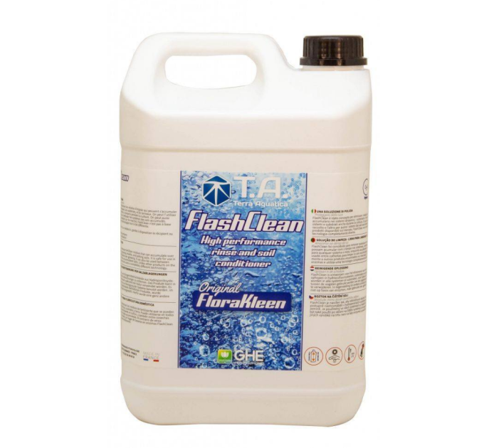 Засіб для очищення субстрату та систем Terra Aquatica FlashClean (5L)