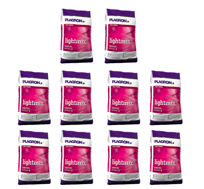 Ґрунт Plagron Lightmix 50L, 10 мішків, 10 мішків